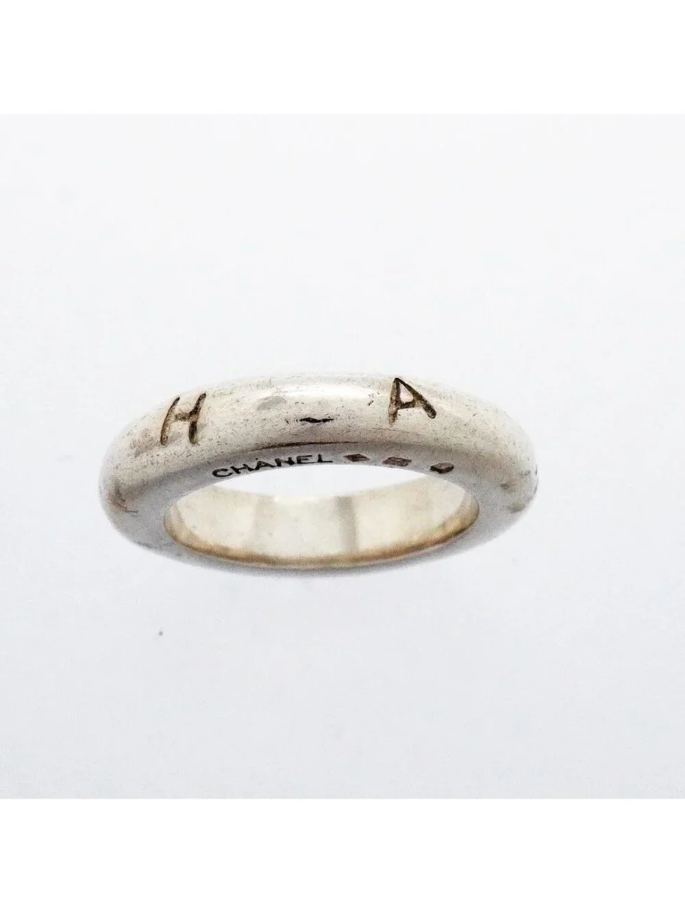 Chanel Ring Logo 925 Sterling Silver